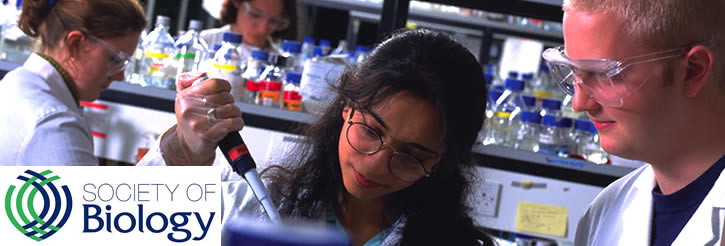 MSci Biochemistry receives accrediatation from Society of Biology