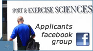 Sport and Exercise Sciences applicants facebook group