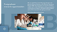 Postgraduate research opportunities
