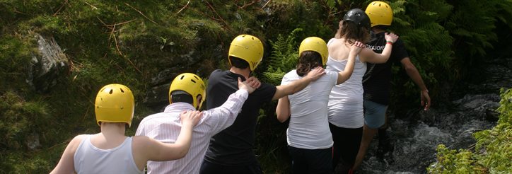Participants at the Raymond Priestley Centre, the University-owned outdoor pursuits centre in the Lake District