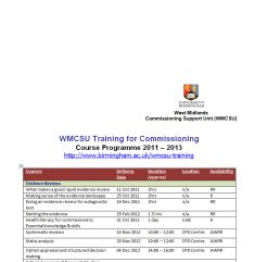 CourseProgramme