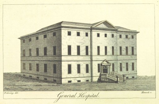 Birmingham General Hospital, original, circa 1809