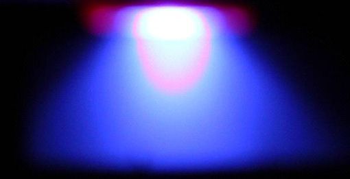Light dispersion from a dental curing unit