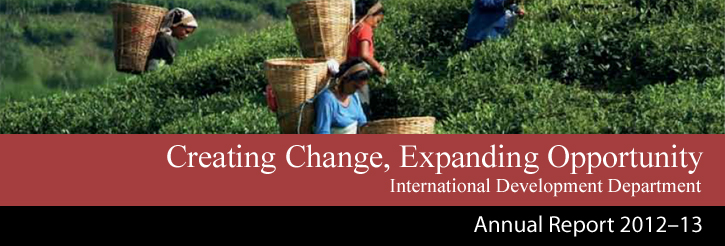 Creating Change, Expanding Opportunity - Annual Report 2012 - 13