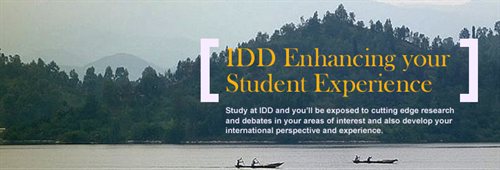 IDD Enhancing your Student Experience