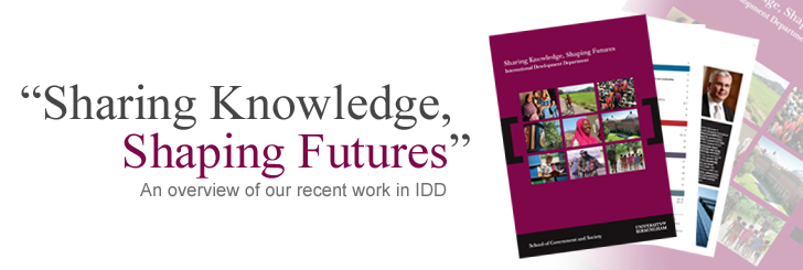 Sharing Knowledge, Shaping Futures. An overview of out recent work