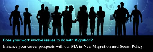 MA New Migration and Social Policy