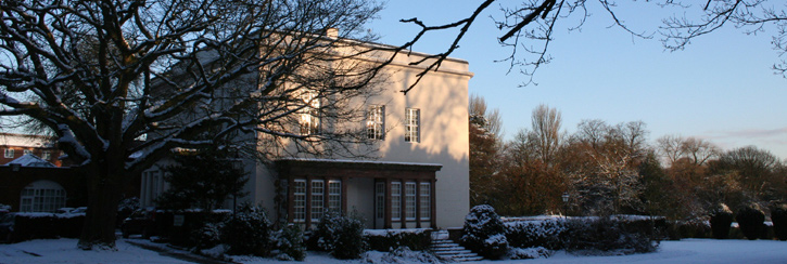 Park House in the winter