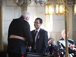 Sufyaan Patel received BEM