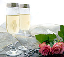 champagneglassesandroses