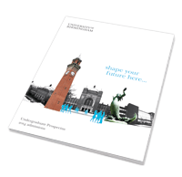 Undergraduate Prospectus Cover 2014