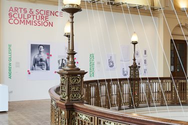 Arts and Science Sculpture Commission exhibition, Rotunda Gallery