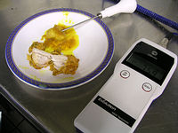 Food safety - thermal measurement