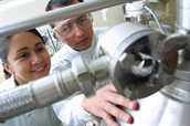 Students with pump
