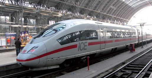 German ICE high-speed train