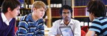 Students in conversation