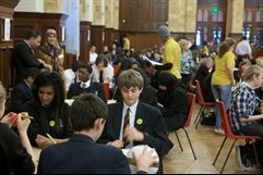Students at Maths Festival