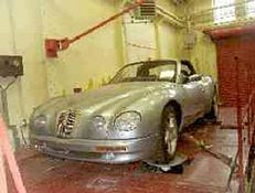 Car testing rig