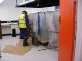 Ultra Cold Atoms laboratory refurbishment in progress