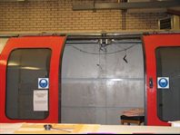Train door condition monitoring.