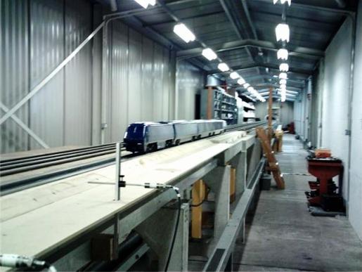 TRAIN rig in operation
