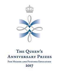 The Queen's Anniversary Prizes 2017 logo