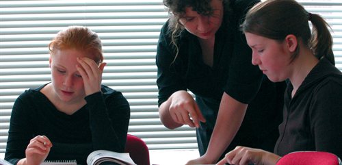 students lecture