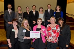 A group photograph of award winners at the Joint Awards Ceremony