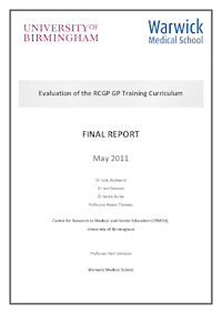 RCGP Final Report June 20111
