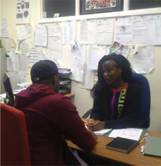 Janet Nambuya, 2nd year Social Policy student, Immigration Advisor, Life Line Options, Birmingham