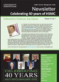 HSMC Newsletter: Celebrating 40 years of HSMC, Vol 18(1)