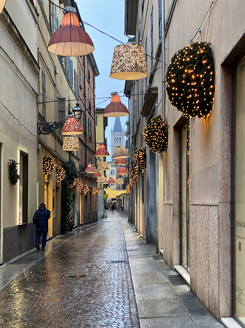 Street scene in Italy
