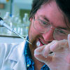 Taking samples for analysis