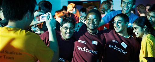 International welcome team