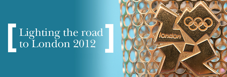 Lighting the road to London 2012