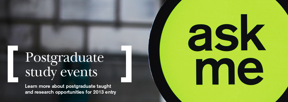 Postgraduate Study Events