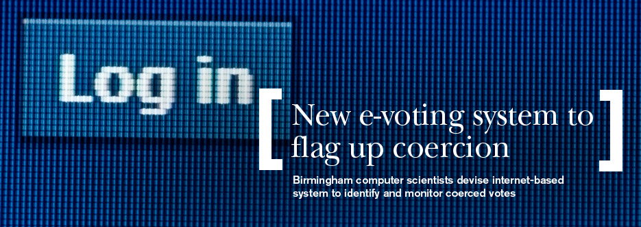 New e-voting system to flag up coercion