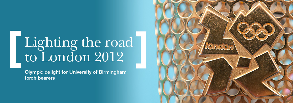 Olympic delight for University of Birmingham torch bearers