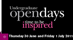 Undergraduate open days