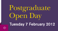 Postgraduate open day