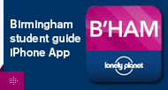 Birmingham student guide iPhone app