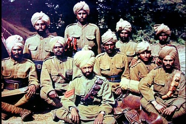 Sikh soldiers