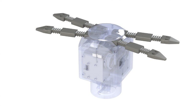 Computer-aided design of the smart gripper (prototype)
