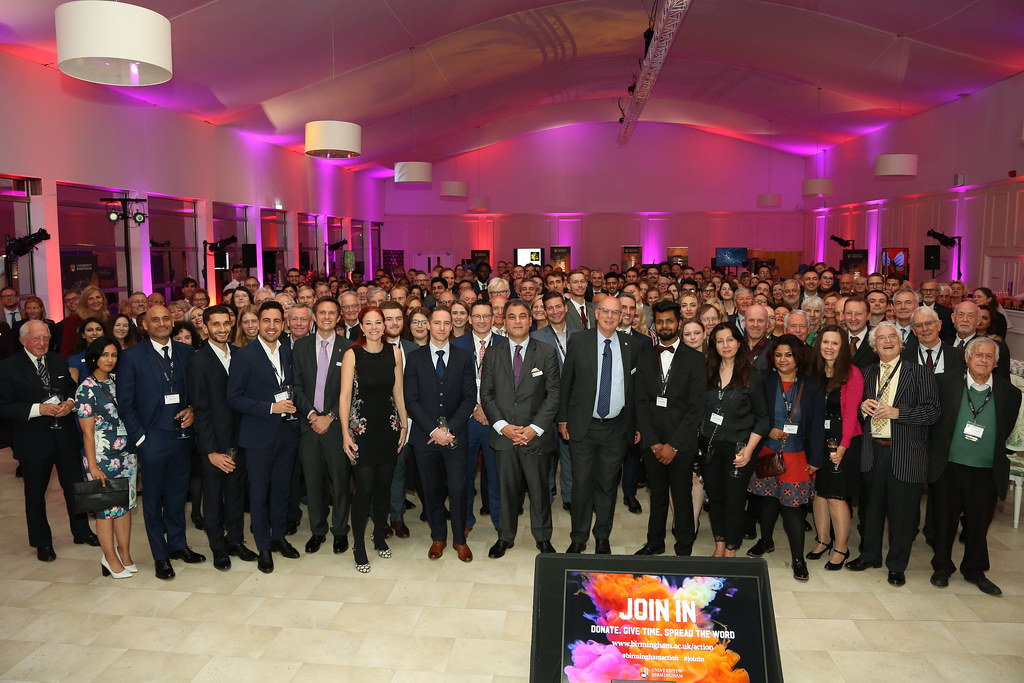 campaign launch event in London with alumni