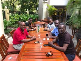 Group of Birmingham alumni from Tanzania