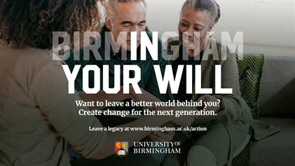 Birmingham In Your Will logo