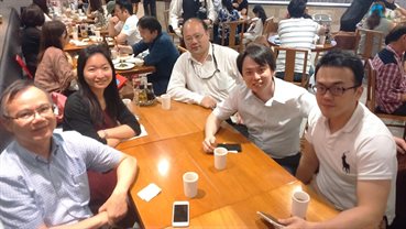 Group of alumni from Taiwan