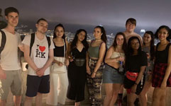 Birmingham students visiting Hong Kong