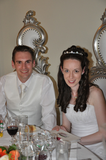 Wedding photo of Tim Gornall and Naomi Cassidy