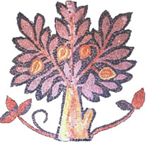 A Byzantine tree, logo of GEM, Gate to the Eastern Mediterranean, Student Society of CBOMGS